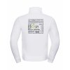Pánská mikina na zip Elegant White (Bílá)