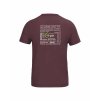 Dětské tričko Happy Burgundy (Vínová)