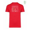 Dospělé EKO tričko Premium Poppy Red (Makově červená)