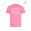Dětské funkční tričko Electric Pink (Elektrizující růžová)