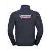 Pánská mikina na zip Elegant Navy (Námořnická modrá)