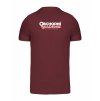 Pánské tričko premium back burgundy