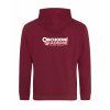 Dospělá mikina Premium back burgundy