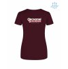 Dámské funkční tričko Burgundy (Vínová)