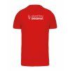 Pánské tričko premium back red