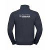 Pánská mikina na zip Elegant Navy (Námořnická modrá)