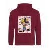Dospělá mikina Premium back burgundy
