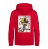 Dětská mikina Premium back red
