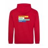 Dospělá mikina Premium back red