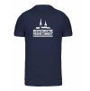 Pánské tričko premium back navy