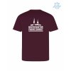 Pánské funkční tričko Burgundy (Vínová)