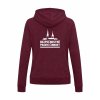 Dámská mikina Premium Burgundy (Vínová)
