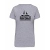 Dámské tričko premium back grey