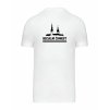 Pánské tričko premium back white