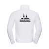 Pánská mikina na zip Elegant White (Bílá)