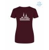 Dámské funkční tričko Burgundy (Vínová)