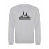 Pánská mikina bez kapuce Heather grey (Světlá šedá)
