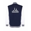 College mikina back navy