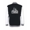 College mikina back black