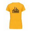 Dámské tričko premium back yellow
