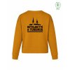 Dámský EKO crewneck Premium Curcuma (Kurkumově žlutá)