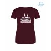 Dámské funkční tričko Burgundy (Vínová)