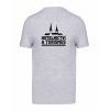 Pánské tričko premium back grey