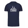 Pánské tričko premium back navy