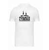 Pánské tričko premium back white