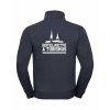 Pánská mikina na zip Elegant Navy (Námořnická modrá)