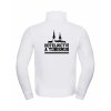 Pánská mikina na zip Elegant White (Bílá)