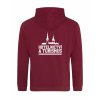 Dospělá mikina Premium back burgundy