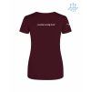 Dámské funkční tričko Burgundy (Vínová)
