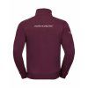 Pánská mikina na zip Elegant Burgundy (Vínová)