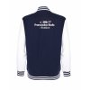 College mikina back navy