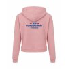 Dámská crop mikina Dusty pink (Starorůžová)