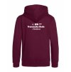 Dětská mikina na zip Premium Burgundy (Vínová)