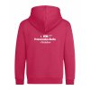 Dětská mikina na zip Premium Hot Pink (Sytá růžová)