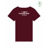 Dámské EKO tričko Premium Cherry (Višňová)