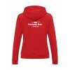 Dámská mikina Premium Fire red (Ohnivá červená)