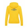 Dámská mikina Premium Sun yellow (Slunečná žlutá)