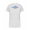 Dámské tričko premium back white