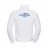 Pánská mikina na zip Elegant White (Bílá)