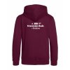 Dětská mikina Premium back burgundy