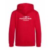 Dětská mikina Premium back red