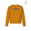 Dámský EKO crewneck Premium Curcuma (Kurkumově žlutá)