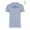 Dospělé EKO tričko Premium Aquamarine (Akvamarínově modrá)