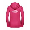 Dámská mikina luxury back fuchsia