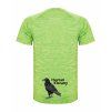 Dětské funkční tričko Premium Heather lime (Žíhaná limetková)