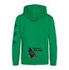 Dětská mikina na zip Premium Kelly green (Klasická zelená)